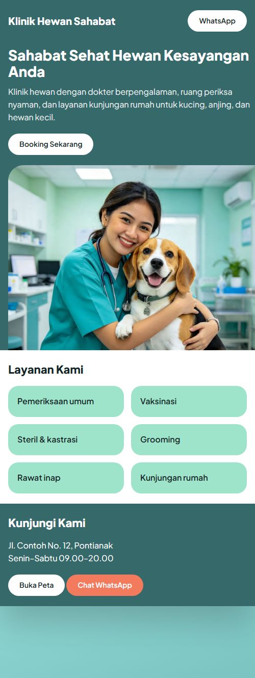 Pratinjau tema Segar
